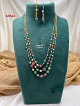 3 Layer chain and Earing 1